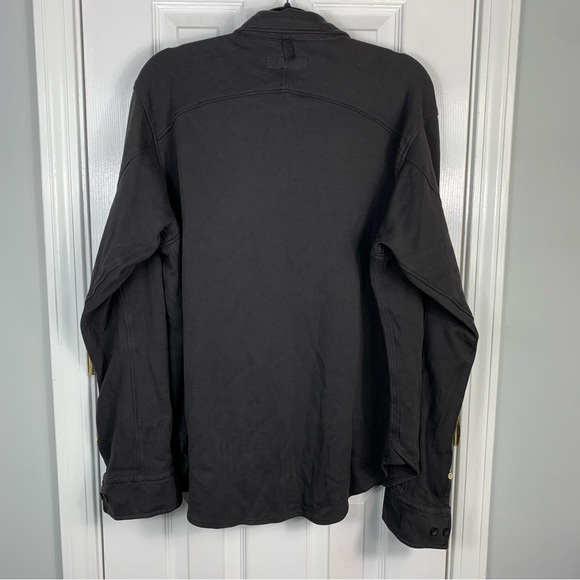 Rag and Bone Long Sleeve Button Down Shirt Black Size Large - Picture 2 of 4